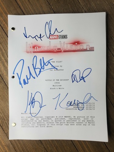 Wanda vision full - full, signed