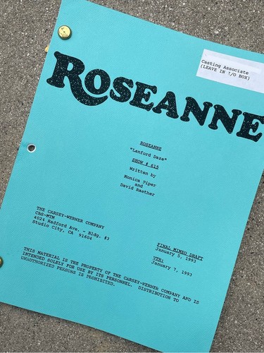 Roseanne vtg 1993 production - vtg,