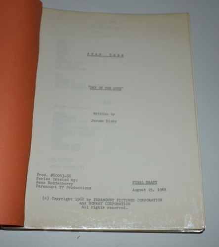 Star trek tos script day - star,