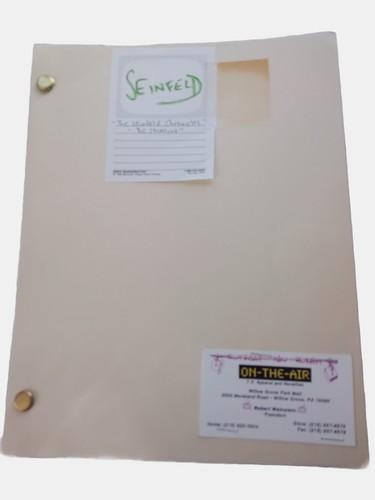 Seinfeld script 1990 original - script,