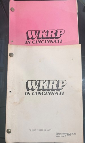 Two wkrp cincinnati scripts - wkrp,
