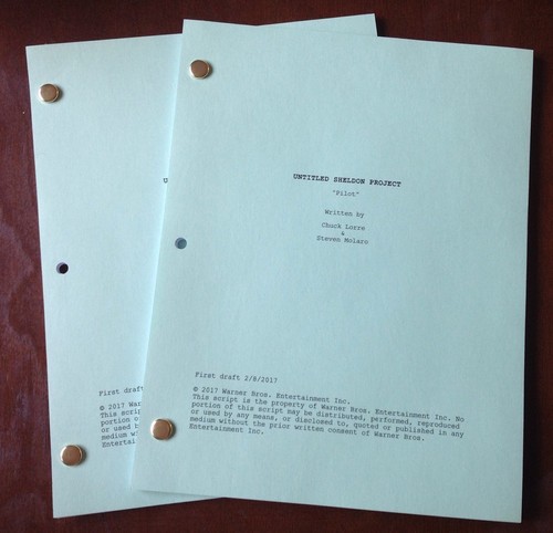 Young sheldon script - sheldon, tv