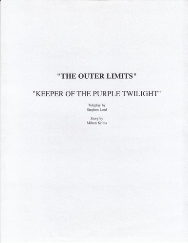 The outer limits 1960s - outer, tv
