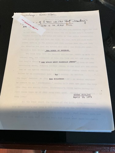 Original writer outline - original, outline*