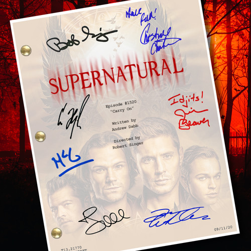 Supernatural series finale - series,