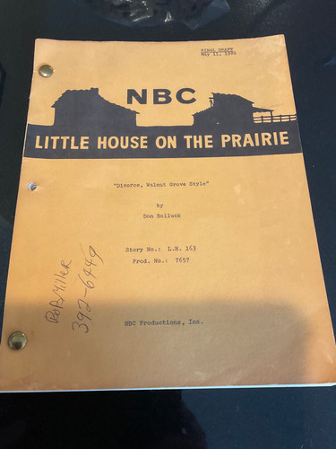 Original script little house - script,