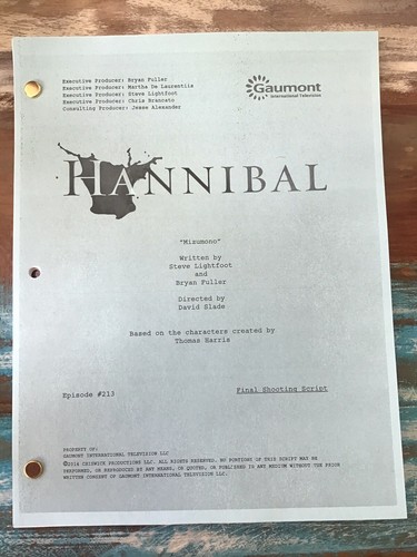 Hannibal show studio - studio, script
