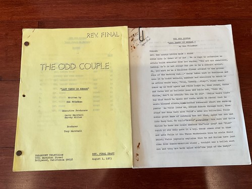 Original writer script - *writer’s,
